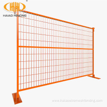 outdoor movable free standing temporary fence panel
